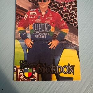 Vintage Jeff Gordon Driver Card with plastic case